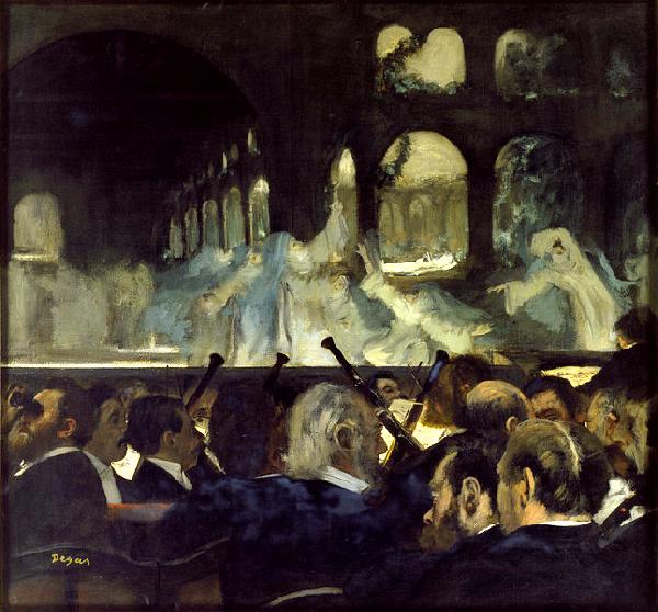 Edgar Degas The Ballet Scene from Meyerbeer's Opera oil painting picture